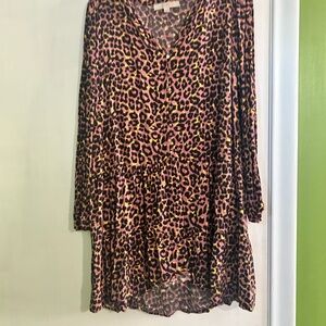 Leopard Print Women's Top